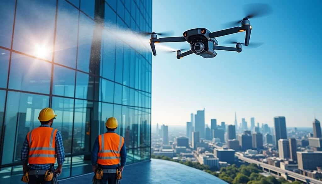 découvrez comment le nettoyage par drone révolutionne les entreprises de maintenance. optimisez vos opérations, réduisez les coûts et améliorez la sécurité tout en bénéficiant des avantages technologiques de cette méthode innovante.
